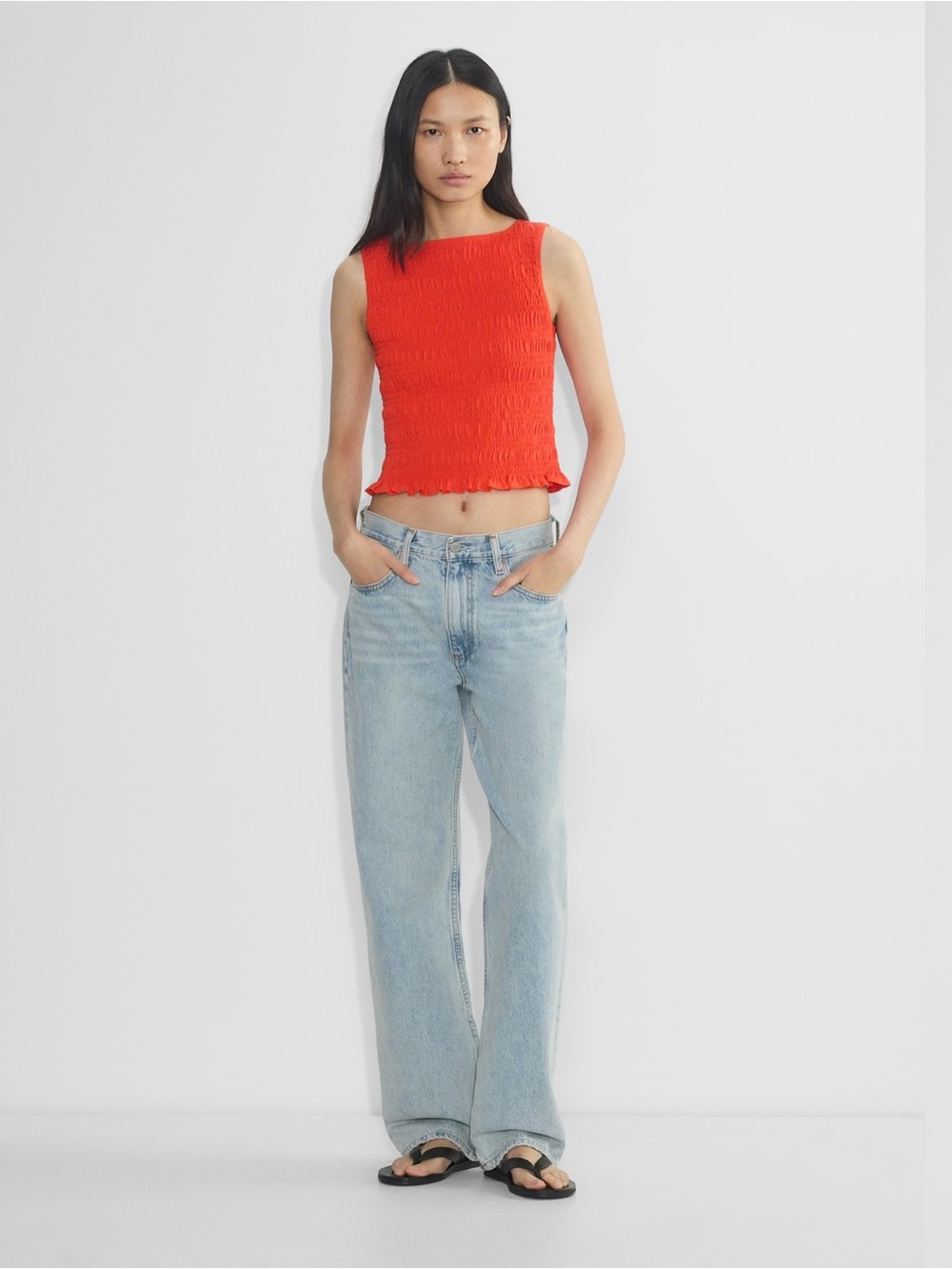 Sunday Best Light Blue Straight-Leg Jeans